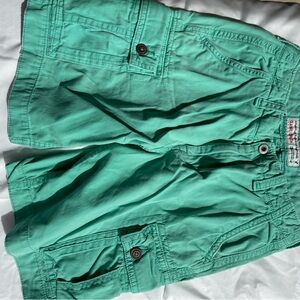 American Eagle Outfitters Teal Cargo Shorts